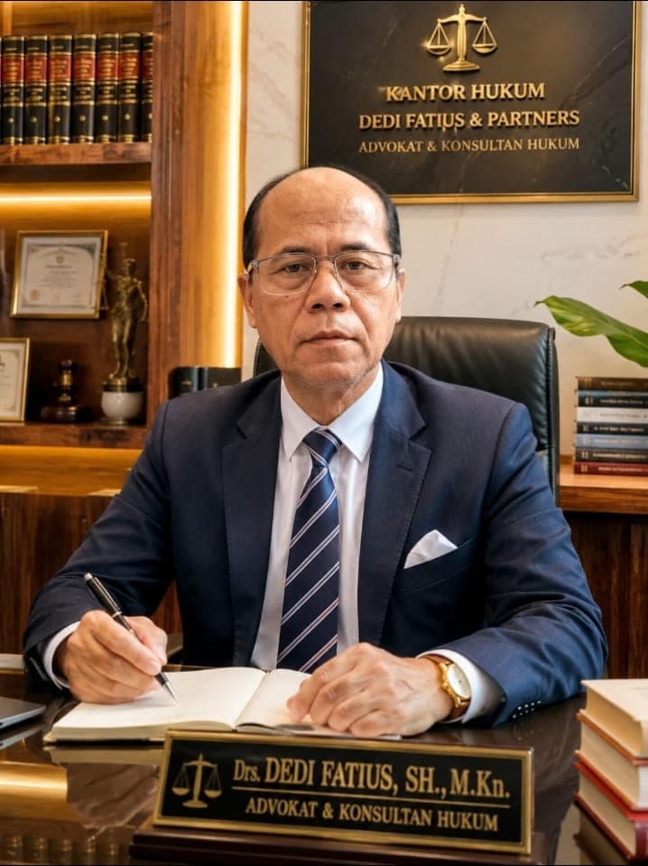 Drs. Dedi Fatius, SH., M.Kn. - Founder & Managing Partner