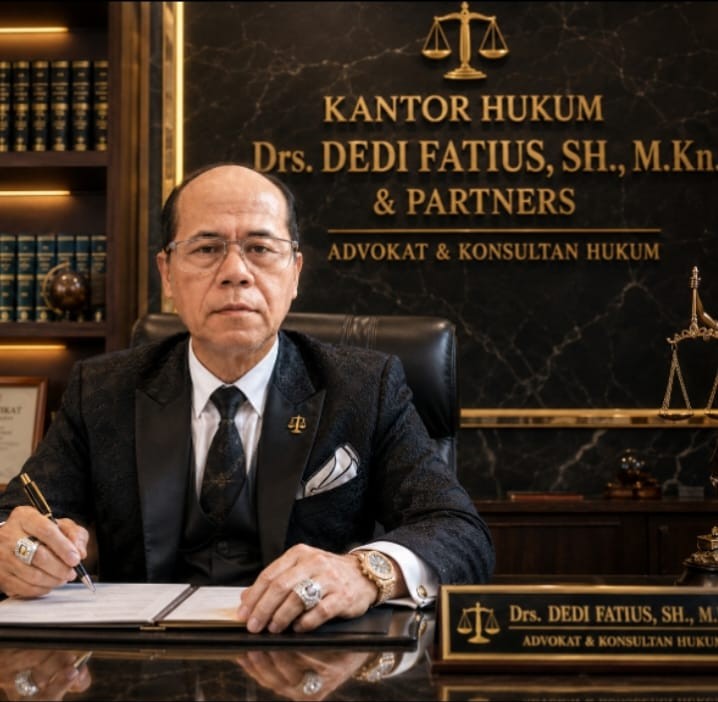 Drs. Dedi Fatius, S.H., M.Kn. - Founder & Managing Partner DF Law Office
